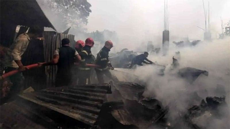 BRP slum fire under control