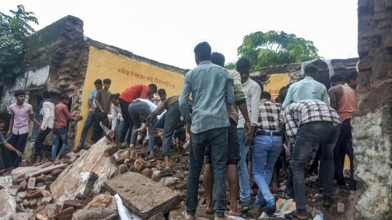 School roof collapse in Rajasthan claims 7 young lives