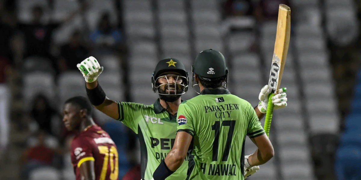 Pakistan secure 5-wicket victory over West Indies