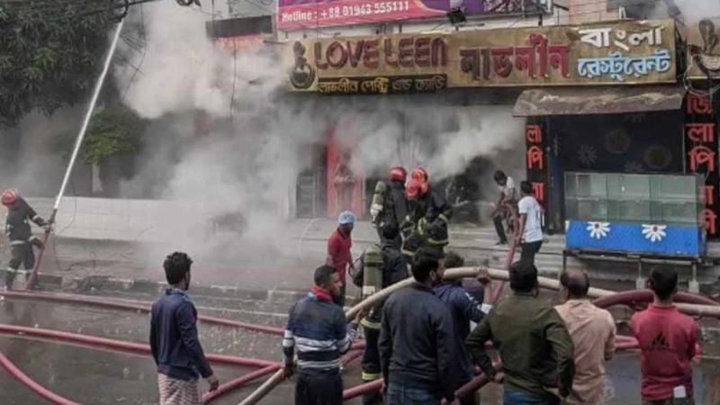 Fire at Uttara restaurant under control