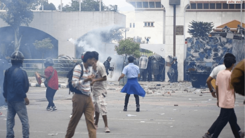 Gen-Z protesters storm Nepal’s parliament building, 8 killed
