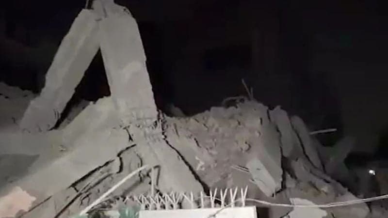 Five-storey building collapses in New Delhi, 12 rescued alive