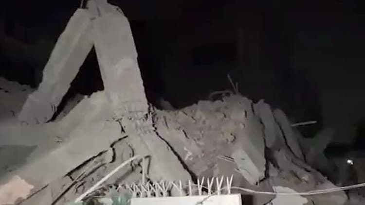 Five-storey building collapses in New Delhi, 12 rescued alive