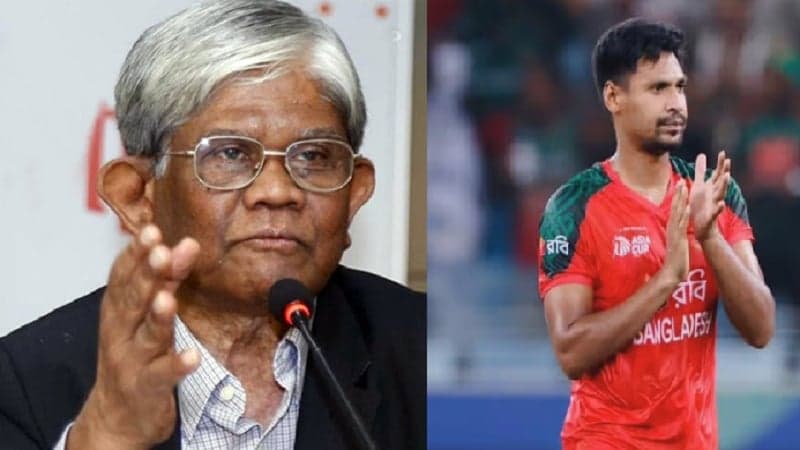 Government's reaction to Mustafizur’s IPL exclusion robust and appropriate: Adviser