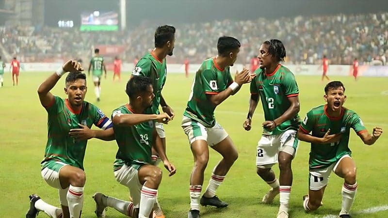 Bangladesh move up 6 places in FIFA rankings