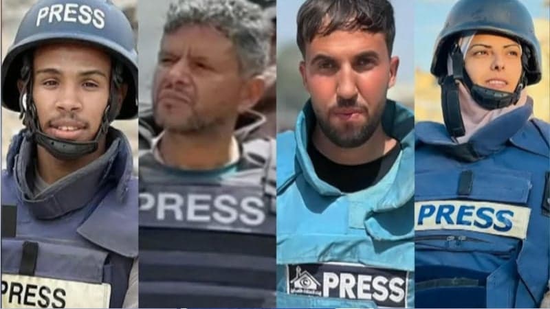 Israeli troops kill 5 more Palestinian journalists