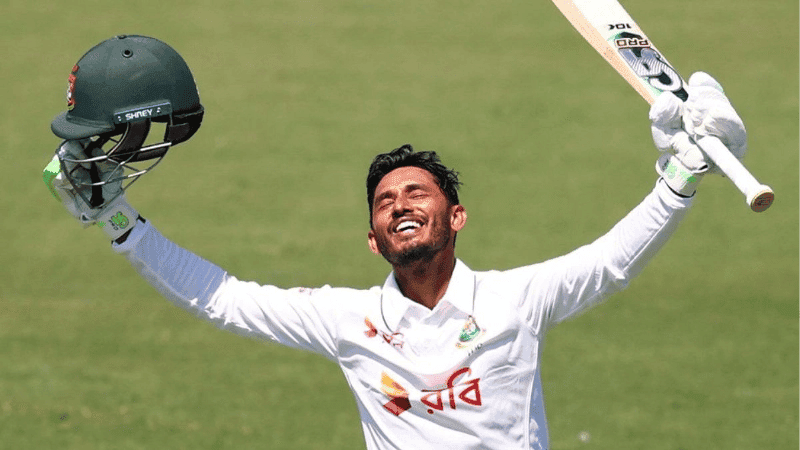 Tanjid dedicates dream century to parents
