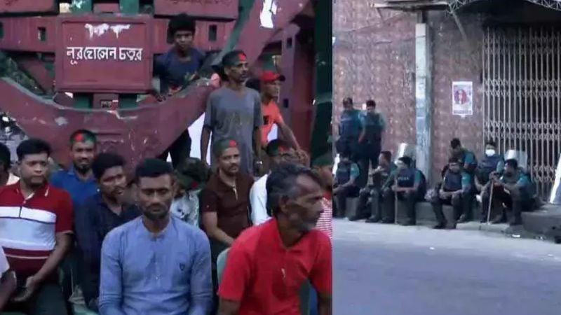 Student-public sit-in at Gulistan, police on high alert