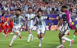 Messi's Argentina secure semi-final spot amid chaos of 'mistaken identity' red card