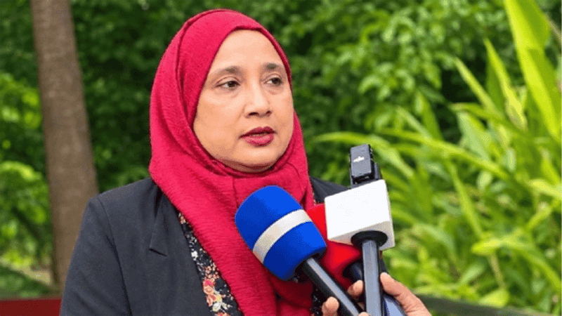 What BNP MP Misti wrote in her resignation letter