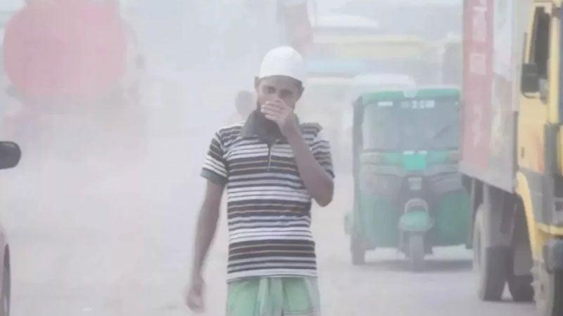Dhaka ranks 6th worst globally in air quality index this morning