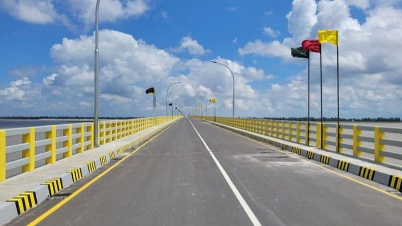 Maulana Bhashani Bridge over Teesta River inaugurated