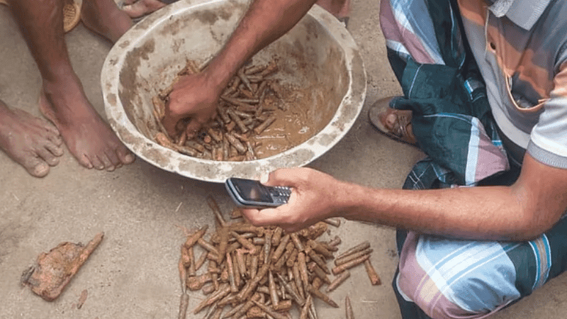 325 bullets from 1971 found buried in Naogaon