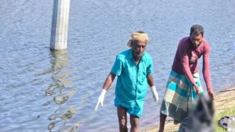 পূর্বাচলে অজ্ঞাত ব্যাক্তির ৭ টুকরো লাশ উদ্ধার