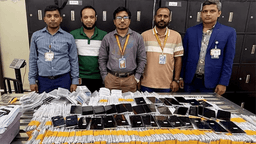 Tk 97 lakh worth of cigarettes, liquor, phones seized at two airports