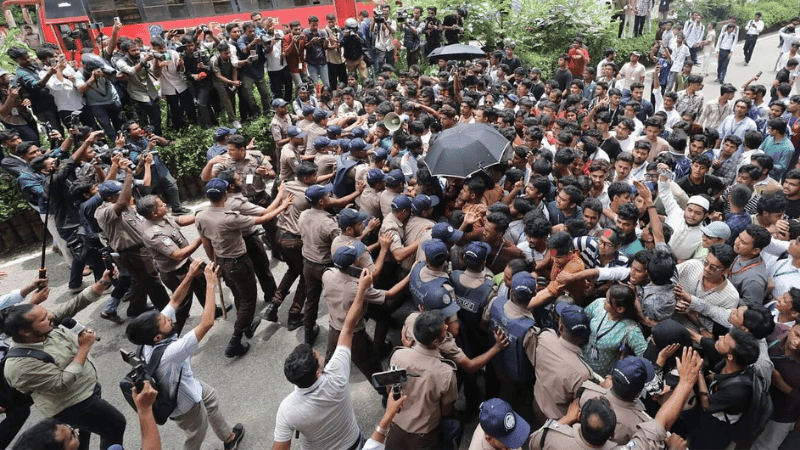 Nationwide student protests demanding education minister's resignation