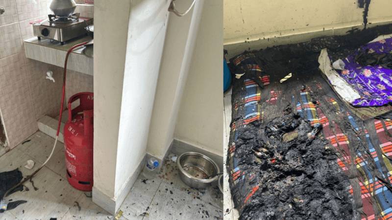 Man, wife die from burn injuries in gas leakage fire