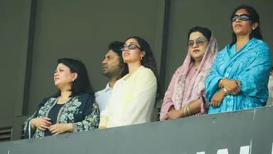 Zaima Rahman at Mirpur stadium to watch Bangladesh match