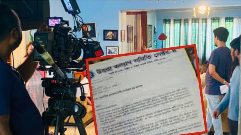 Order issued to stop filming in Uttara residential area, artists protest