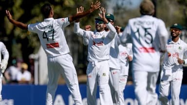 Bangladesh crushed for 64, Australia stumble after losing 3 early wickets