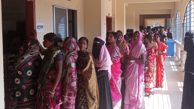 35% vote cast in Sylhet's six constituencies by midday
