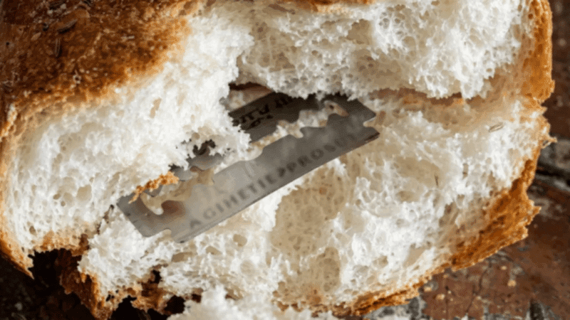 Education official show-caused over blade found in school tiffin bread