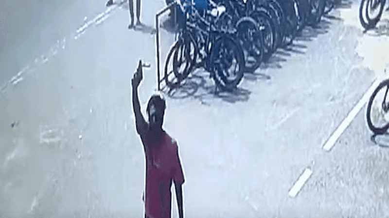 Video of youth walking with gun raised and shooting goes viral