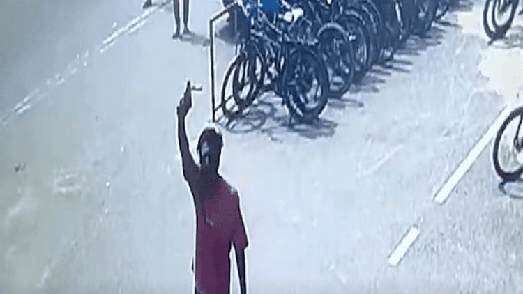 Video of youth walking with gun raised and shooting goes viral