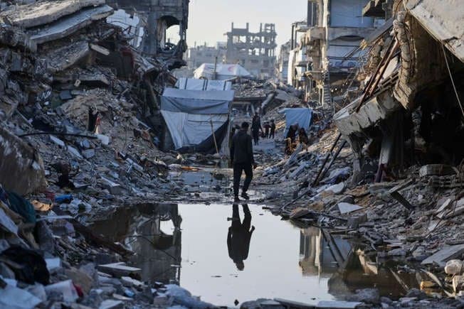 Gaza death toll surpasses 57,000 as Israeli strikes intensify