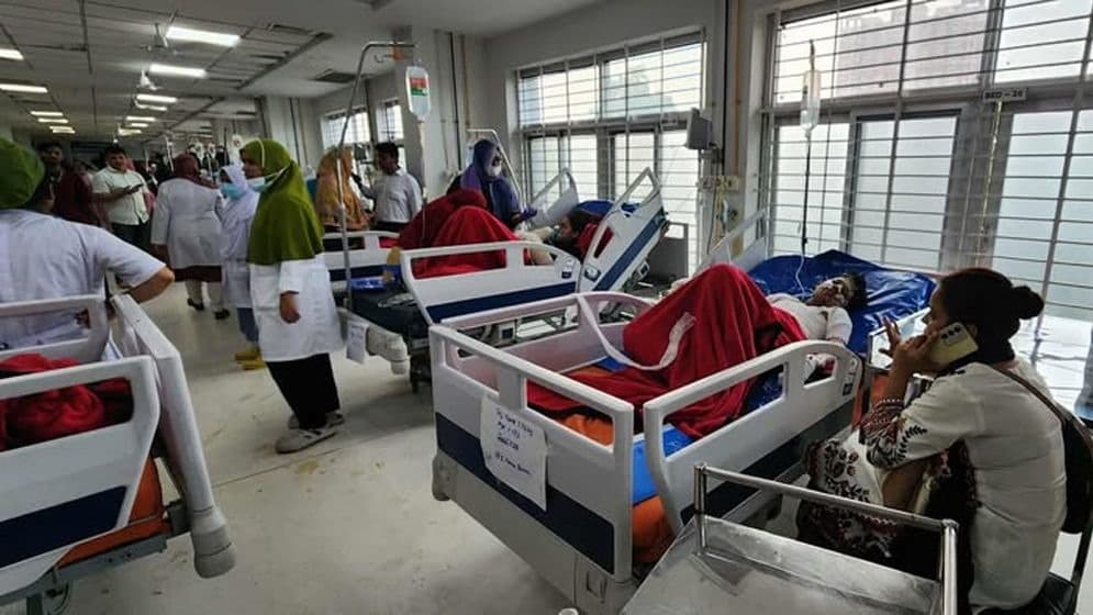 40 burn victims still receiving treatment, 5 in critical condition