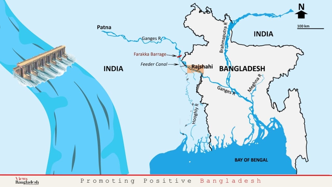 অভিন্ন নদীতে ভারতীয় ব্যারাজ ও ড্যামে বাংলাদেশের মরণদশা