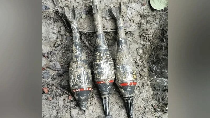 3 mortar shells found while digging road in Lakshmipur