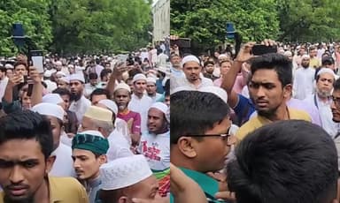 ‘Mancha 24’ convener forced out of Baitul Mukarram amid anti-Jamaat protests