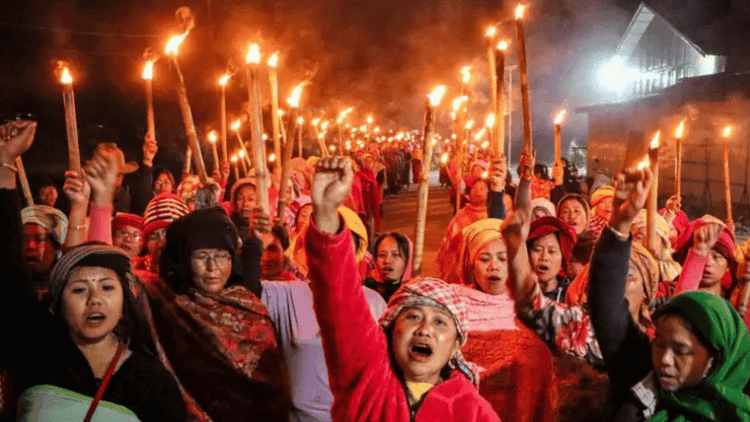 3 killed in firing on protesters, unrest in India's Manipur