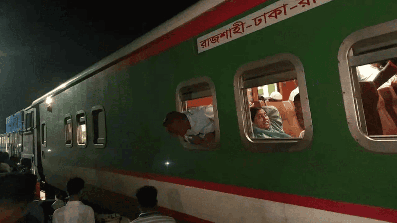 Student injuries in fall from running train