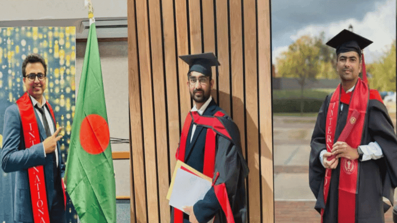 Three Bangladeshis in groundbreaking research on rapid disease detection using light technology