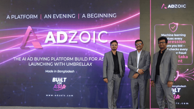 AI-powered Ad Network 'AdZoic' launched in Bangladesh