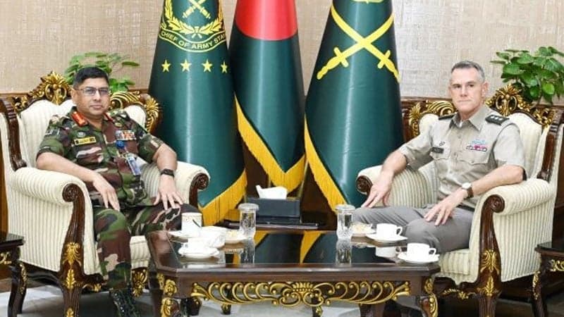 Deputy Commander of US Indo-Pacific Command meets Bangladesh Army Chief