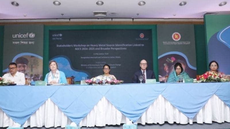 Over 3.5 million children in Bangladesh have dangerous Lead levels in blood: UNICEF