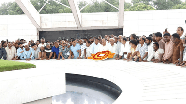 Rizvi, Swapon pay tribute at Ziaur Rahman, Khaleda Zia's graves