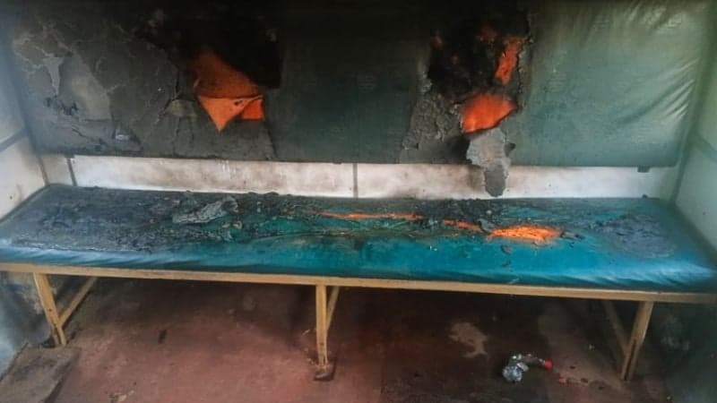 Train set on fire in Mymensingh, 3 RNB heroes doused balze