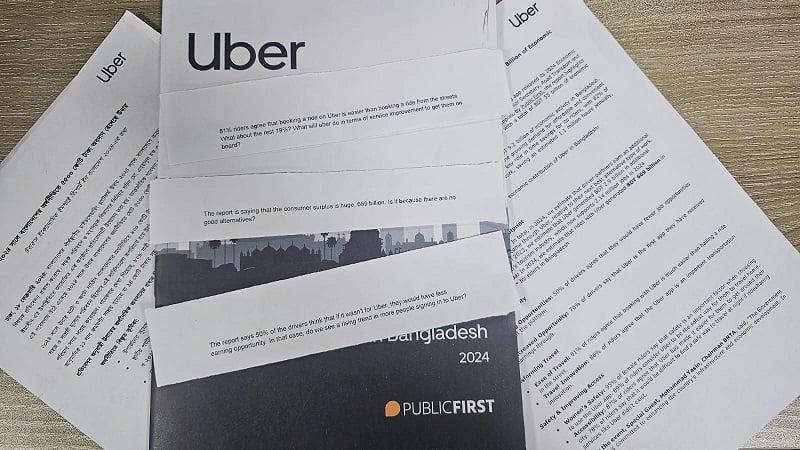 Uber bars journalists from asking questions