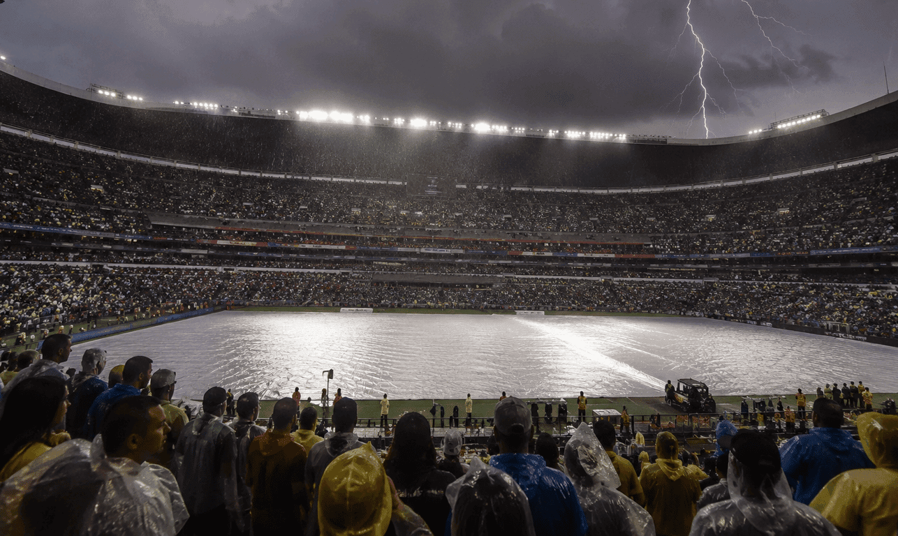 Severe weather delays England’s World Cup wlash with Mexico in Mexico City