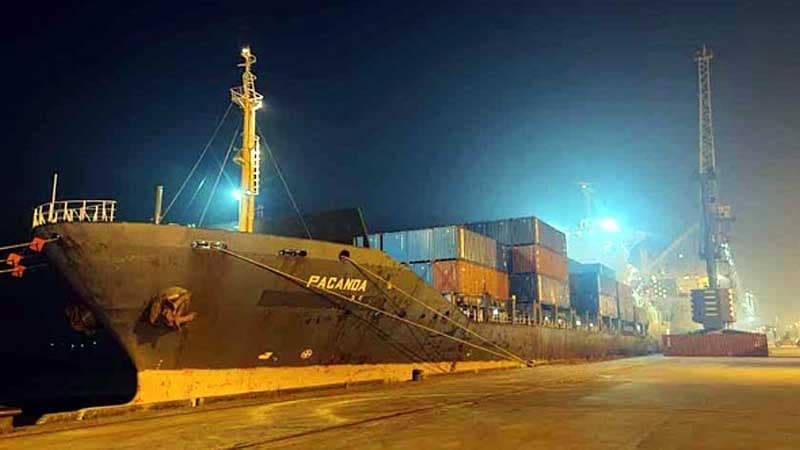Russian ship with machineries of RNPP reaches Mongla Port