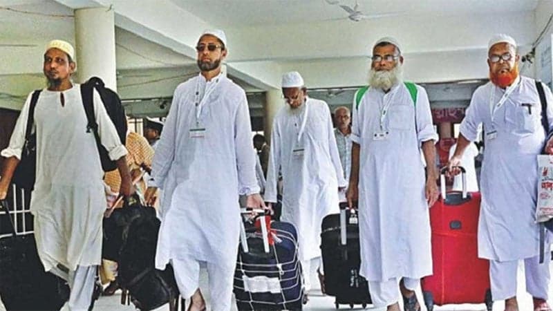 7,414 pilgrims return home as of Sunday