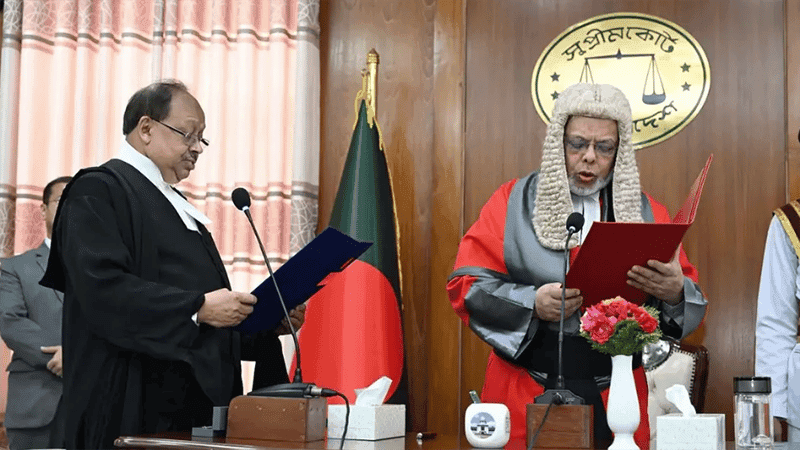 Justice Habibul Gani sworn in as Appellate Division judge