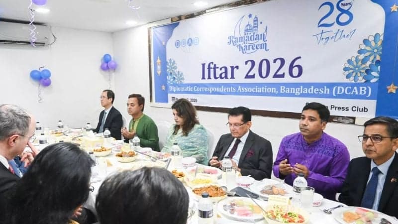 DCAB hosts iftar at Jatiya Press Club