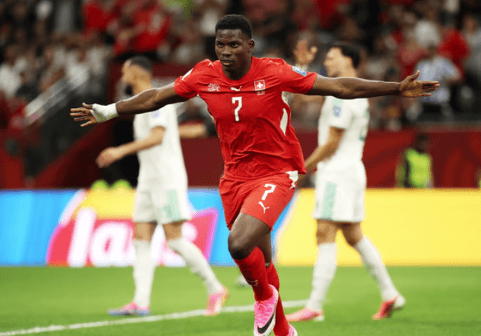 Switzerland lead Algeria 1-0 at Round of 32 clash in Vancouver