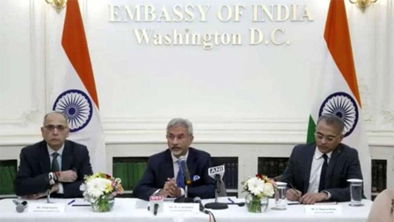 Jaishankar discusses Bangladesh issue with US Secretary of State