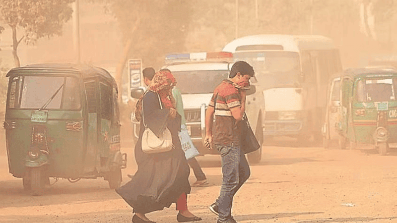 Dhaka ranks joint seventh with Delhi among world’s most polluted cities